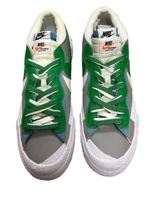 Brand New Nike Blazer Low '77 Jumbo - White & Green - UK 9.5 - Picture 1 of 7