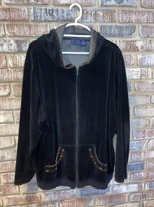 Jane Ashley bestickte Jacke. Größe 1X - Bild 1 von 6