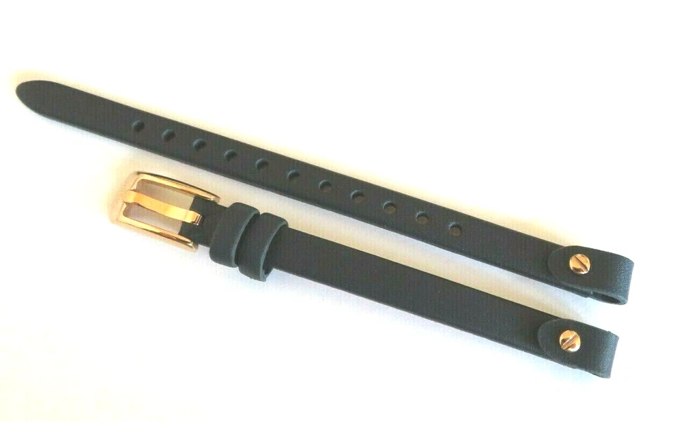 Fossil Originale Ricambio Cinturino IN Pelle ES3808 Orologio Beige 7 MM Strap