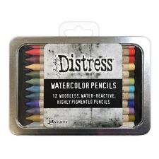 Tim Holtz Distress Watercolor Pencil 12/Pkg-Set 6