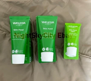 Weleda Skin Food For Dry And Rough Skin 75ml Lotion Moisturiser X 2 + Light 30ml - Picture 1 of 4