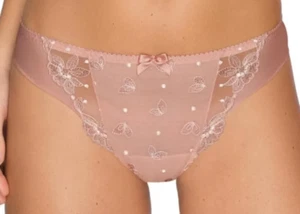 Prima Donna Sunrise Powder Rose Gr.42 in L slip 0662750 String Tanga Bestickt - Bild 1 von 5
