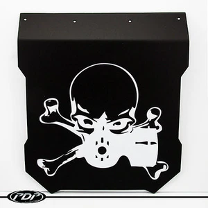 Polaris IQ / IQR / RMK 2005+ Snow Flap, PDP SNOWMOBILE SNOWFLAP GASMASK WHITE - Bild 1 von 5