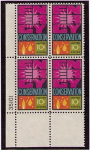 US USA Sc# 1547 MNH FVF PL# BLOCK Energy Conservation Gas Oil Solar Sun - Picture 1 of 1