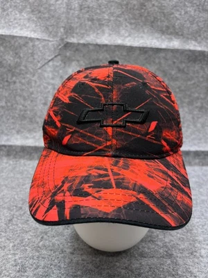 Gorra Chevrolet Gorra Correa Trasera Adulto Talla Única Rojo Negro Panal Camuflaje Poliéster Foto 1 de 4