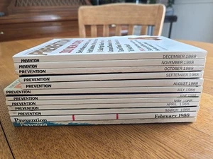 Vintage Prevention Magazine Lot 1988 set of 12 Jan-Dec - Picture 1 of 8