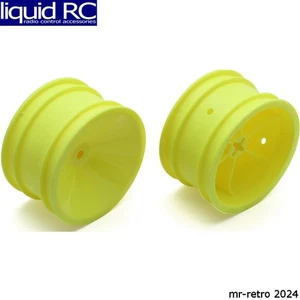 Associated 6805Y 2.2 Inch Rear Wheel 3/16 Inch Yellow RC10 Classic - Picture 1 of 1