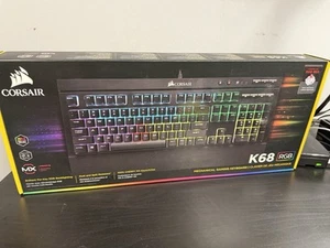 Corsair K68 RGB Keyboard - Cherry MX Red Switches - Picture 1 of 4