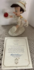 Lenox PINNOCHIO Apple Disney Showcase Collection Vintage Figurine W/Box - Picture 1 of 8