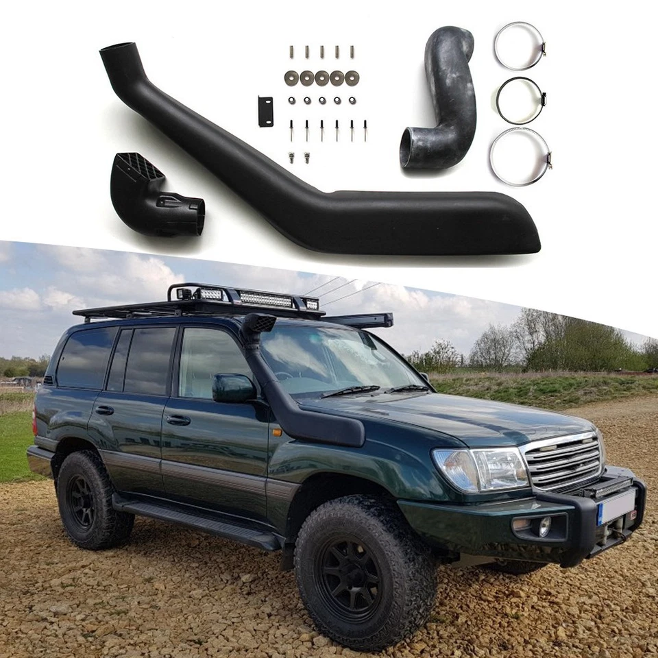 Snorkel de admisión de aire elevado todo terreno para Lexus LX470 1998-2007 con tornillos Foto 1 de 4