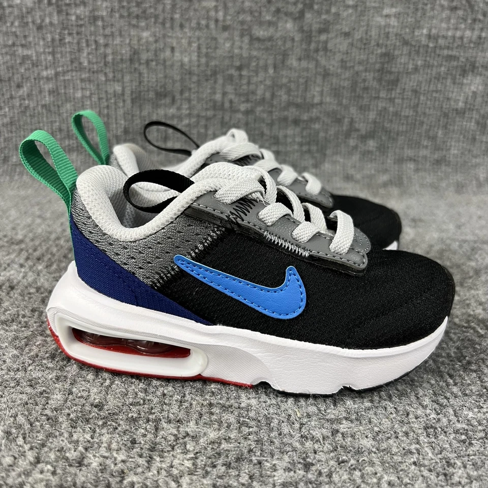 Nike Air Max SC Zapatos Tenis Niño Pequeño Talla 6C Negro Azul Gris Blanco DH9410-005 Foto 1 de 4