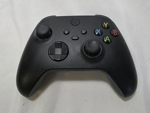 Microsoft Xbox 360 Controller Wireless Nero NON TESTATO COSÌ COM'È - Foto 1 di 5
