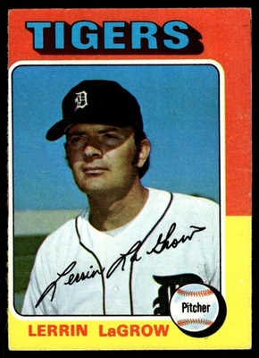 1975 TOPPS Lerrin LaGrow Detroit Tigers #116 - Image 1 of 2