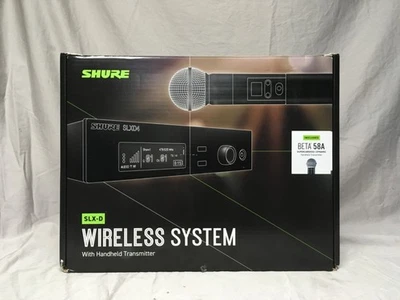Shure SLXD24/B58 Digital Wireless Handheld Microphone System - Image 1 of 4
