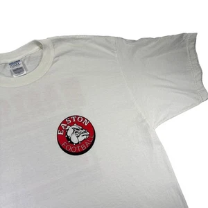Easton Mens White T-Shirt Bulldogs Football College XL Vintage Championship 00s - Picture 1 of 8
