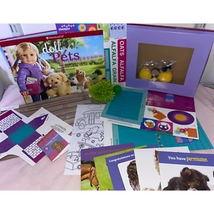 American Girl Doll Pets Playset-crafts posters coloring cute travel activity - Picture 1 of 8