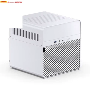 N2 ITX Mini NAS Server Small Case All-In-One Aluminum Suitcase Portable Case 5 H - Picture 1 of 8