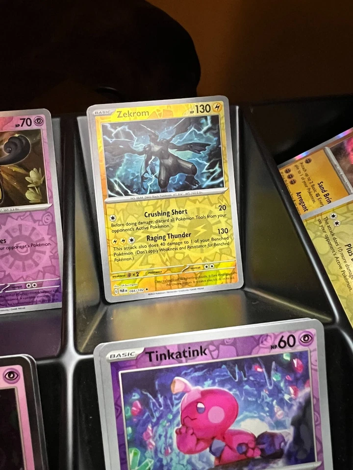 Zekrom 066/182 Sv04: Paradox Rift Reverse Holo - Image 1 of 1