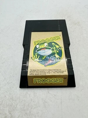 Vintage Parker Brothers Frogger by Sega Intellivision Cart Only Tested Good - Image 1 of 2