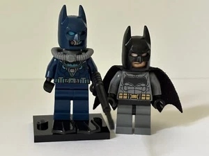 Lego Lot of 2 Batman Minifigure Scuba Wetsuit Blue 76010 sh0097 - Picture 1 of 4