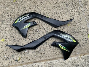 UFO KX250F KX450F Black Radiator Shroud Set Pair KX - Picture 1 of 4
