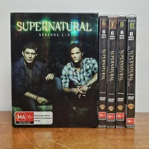 Supernatural Seasons 1 - 8 + 11 Series 1 2 3 4 5 6 7 8 11 DVD R4 PAL - Picture 1 of 8