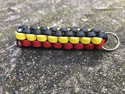 SEAT Cupra Traditional Colours Handmade Paracord Keyring Keychain - Image 1 of 2