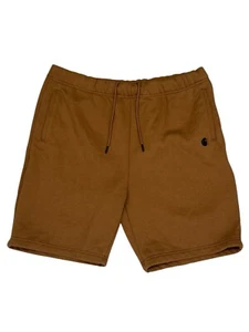 Carhartt Men's Loose Fit Midweight Fleece Brown Relaxed Fit Shorts Size XL - Picture 1 of 14