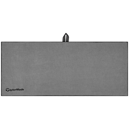 TaylorMade Micro-Fiber 15 英寸 x 24 英寸灰色球车高尔夫毛巾 — 第 1/1 张图片