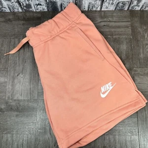 Nike Girls size Small Sportswear Essential French Terry Elastic Band Shorts - Picture 1 of 4
