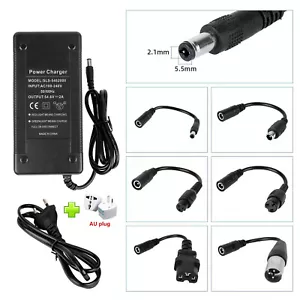Electric Scooter 54.6V 2A Lithium Battery Charger w/6PCS Charging Cable Adaptor - Bild 1 von 16