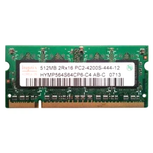 Hynix 512MB PC2-4200 DDR2-533MHz Non-ECC CL4 200pin SODIMM HYMP564S64CP6-C4 46 - Picture 1 of 1