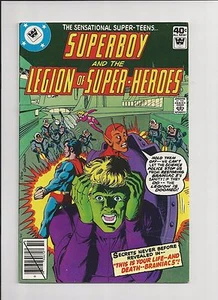 SUPERBOY Y LA LEGIÓN DE SUPERHÉROES #256 VARIANTE WHITMAN OCT 1979 EN MUY BUEN ESTADO- - Imagen 1 de 2
