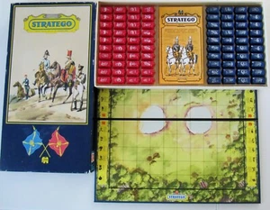 TOP ZUSTAND: STRATEGO 495! Die GROSSE BLAUE Ausgabe aus den 70gern! VOLLSTÄNDIG! - Bild 1 von 6