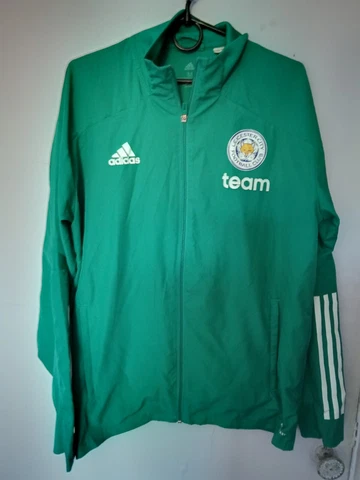 Leicester City original Adidas light jacket shirt jersey zip 19-20 season Size M Cover