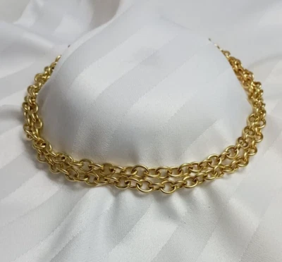 Bronzo Italia Milor Italy 36" Chunky Gold-Plated Polished Rolo Chain Necklace - Image 1 of 4