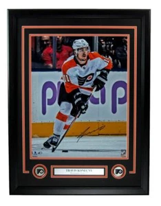 Travis Konecny Autographed 16x20 Photo Philadelphia Flyers Framed Fanatics - Picture 1 of 4