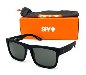 SPY DISCORD Matte Black / Happy Gray Green   57mm Sunglasses