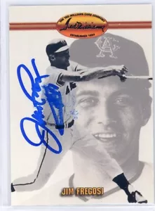 Jim Fregosi Hand Signed Baseball Card Authentic Autograph L6.13 - Picture 1 of 1