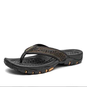 Men’s Hobibear Indoor Outdoor Black Flip Flop Size 12 US! - Picture 1 of 10