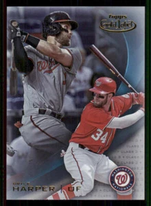 2016 Topps Gold Label Class 3 #34 Bryce Harper - Picture 1 of 2
