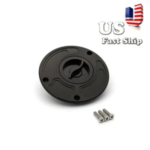 CNC Fuel Cover Gas Cap for ZX-6RR ZX6R ZXR1200 2006-2018 07 2008 2009 2010 2011 - Picture 1 of 6