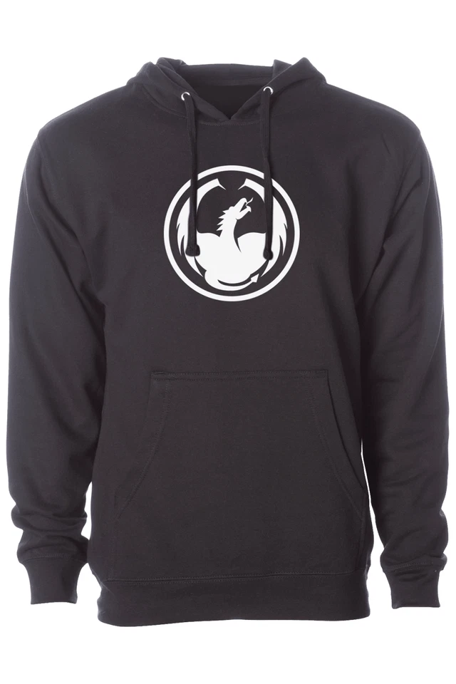 2024 NWT Unisex Dragon Icon Pullover Hoodie Staple Line $55 XL black cotton - Image 1 of 1