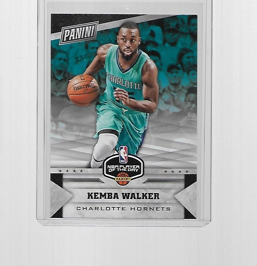 2017-2018 PANINI BASKETBALL NBA PLAYER OF THE DAY KEMBA WALKER #13 - Image 1 of 1