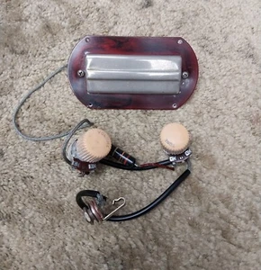 Vintage 1950's Gibson/Harmony P-13 Pickup With Original Harness & Cupcake Knobs - Picture 1 of 13