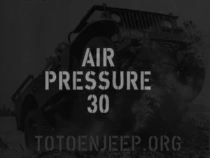 POCHOIR STENCIL MARQUAGE AIR PRESSURE 30  . jeep willys dodge - Picture 1 of 1