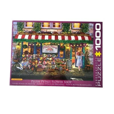 Плюшевые лепестки Eurographics летняя головоломка флорист 1000 штук сделано в США - Изображение 1 из 3