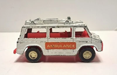 Vintage TootsieToy Rescue Van White/Orange 1970's - Image 1 of 4