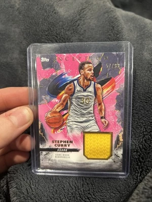 2024-25 Topps Inception Stephen Curry Inception Relic Game Worn Pink /99 - Image 1 of 4