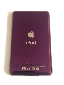 Replacement Back Plate Apple iPod Classic 6th 7th Housing Thick Purple Blank - Picture 1 of 1